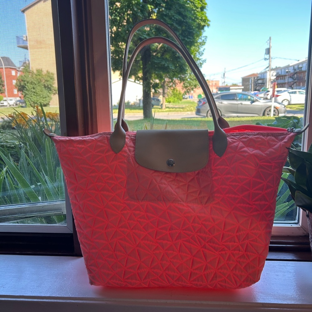 Longchamp Quilted Tote Bag
